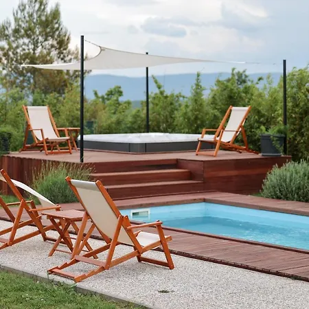 Ena With Pool & Jacuzzi *